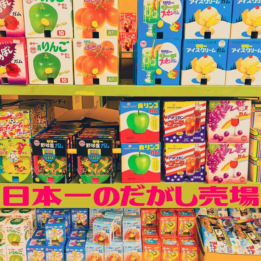 【珍スポット】日本一のだがし売場 -こんなに広い駄菓子屋さん見たことない【岡山県】