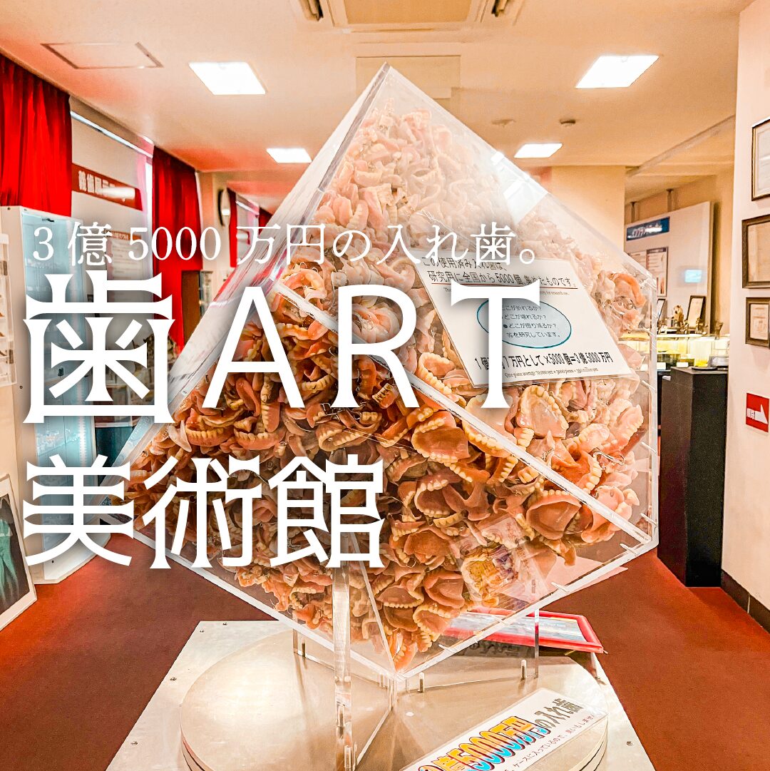 【ディープミュージアム】歯ART美術館 3億5000万円の入れ歯がある、B級ミュージアム【香川県】