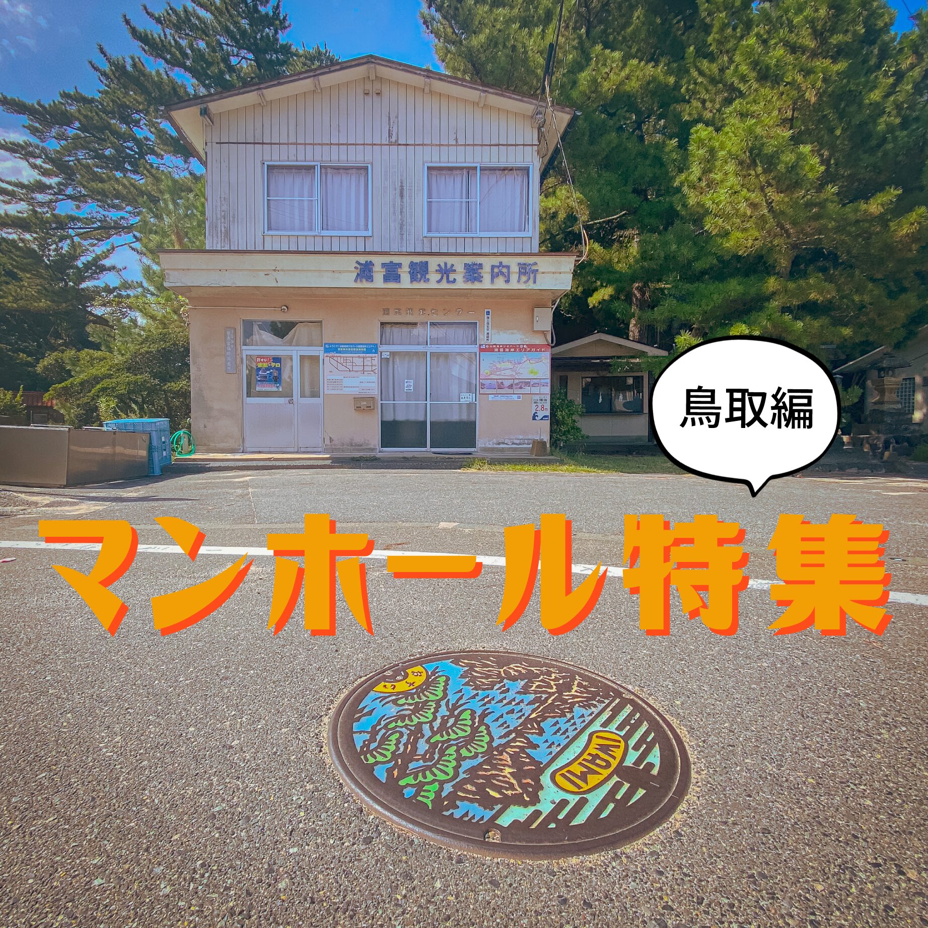 【マンホール】マンホール in 鳥取【第２弾】