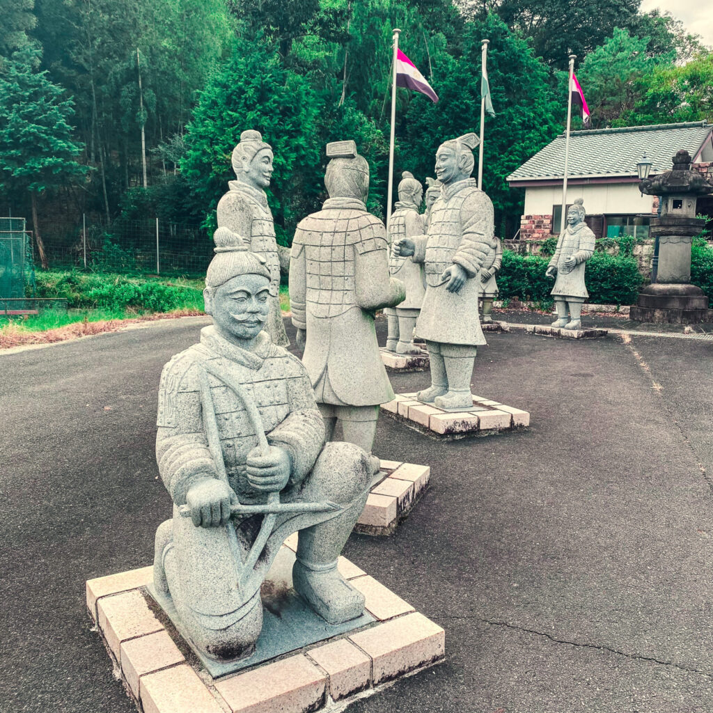 太陽公園の兵馬俑