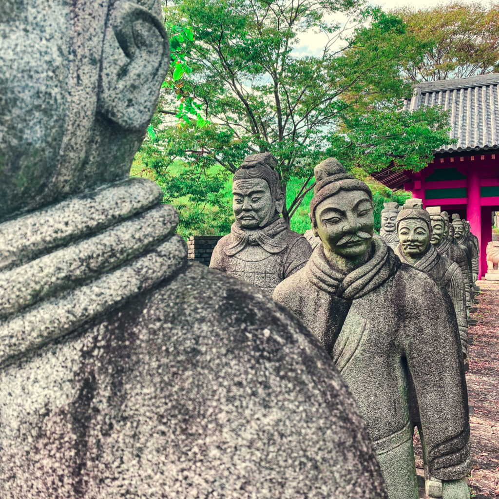 太陽公園の兵馬俑