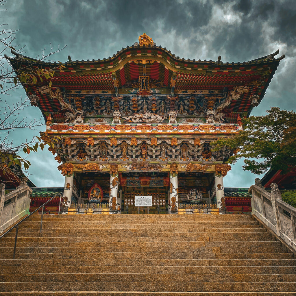 耕三寺の日光東照宮こと孝養門