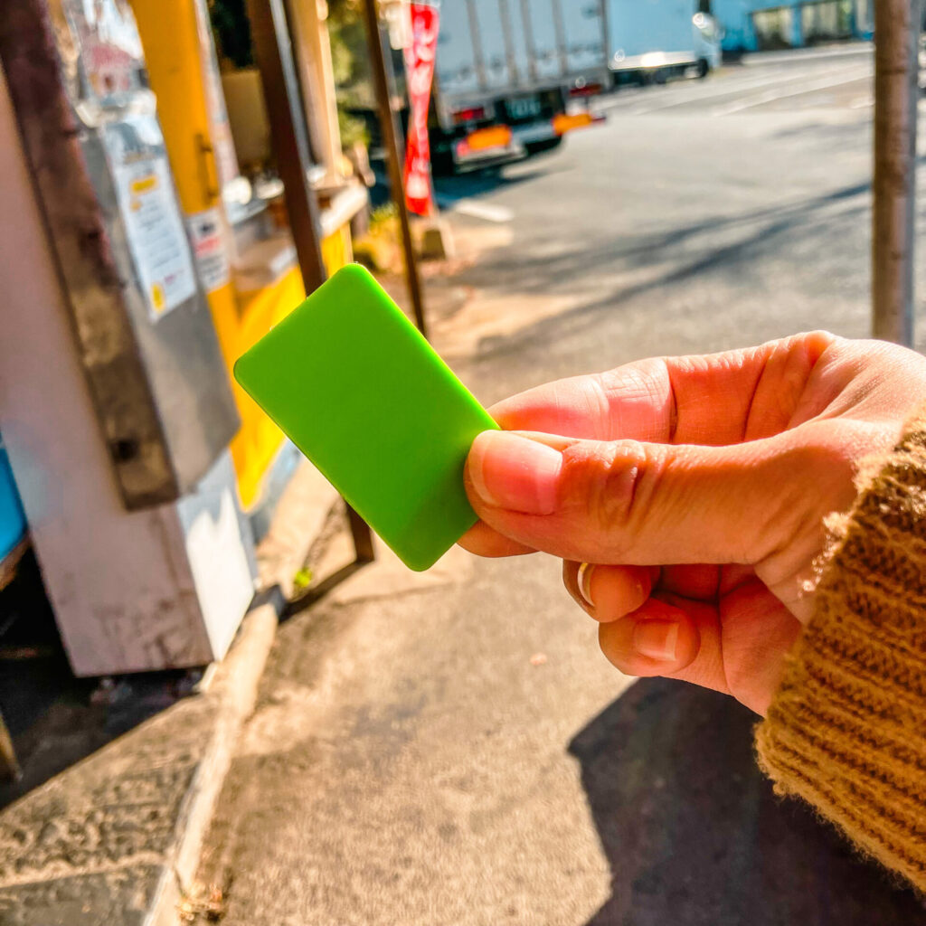 長沢ガーデンのメリーランドの食券