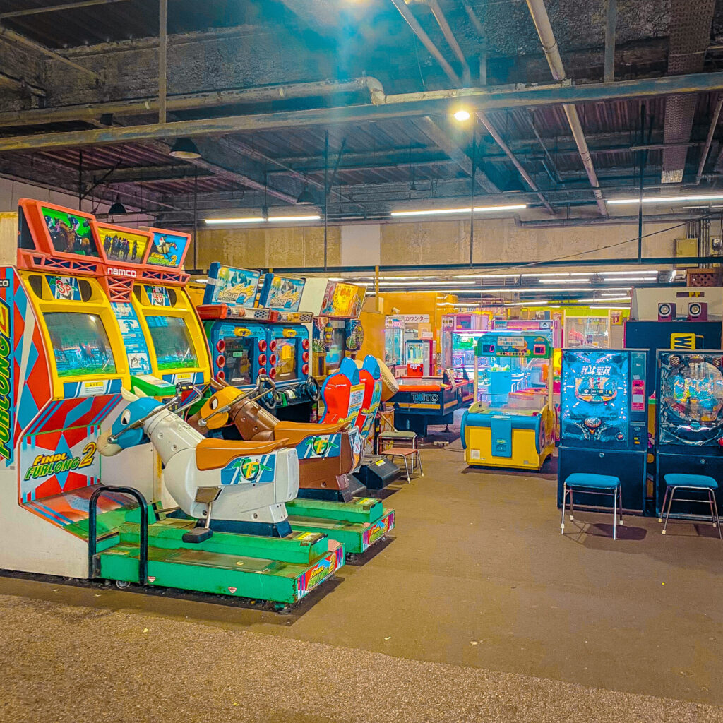 直方がんだびっくり市のゲームコーナー