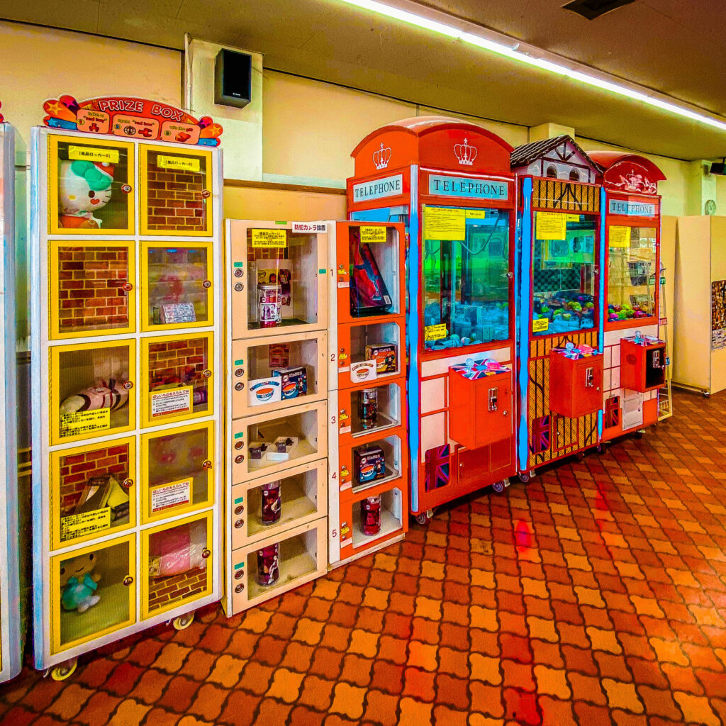 長沢ガーデンのゲームコーナー