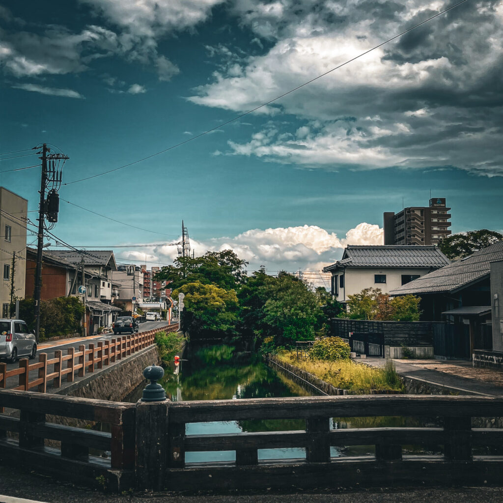 松江市にある普門院橋