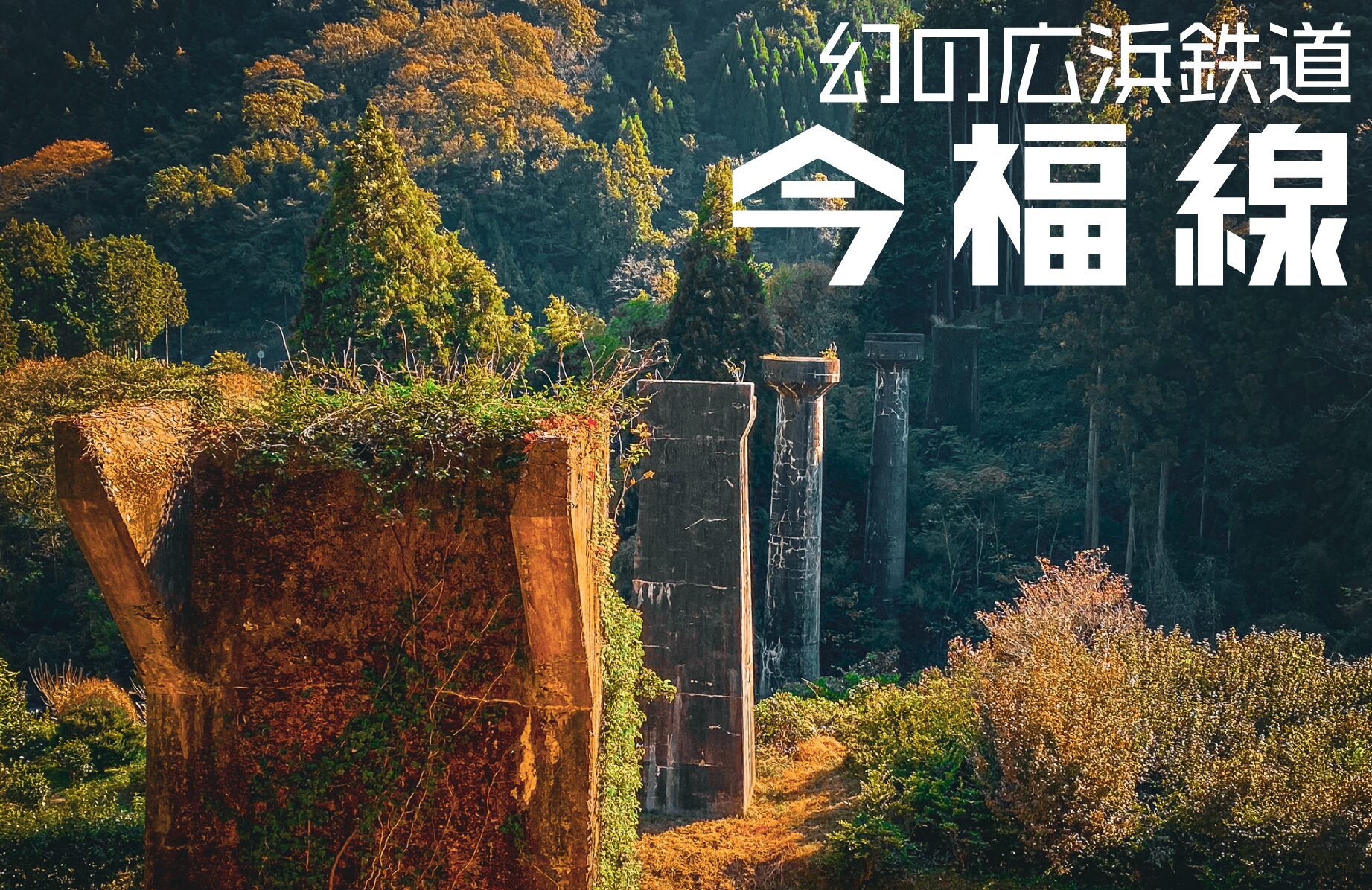 【ラピュタスポット】幻の広浜鉄道 今福線【島根県】