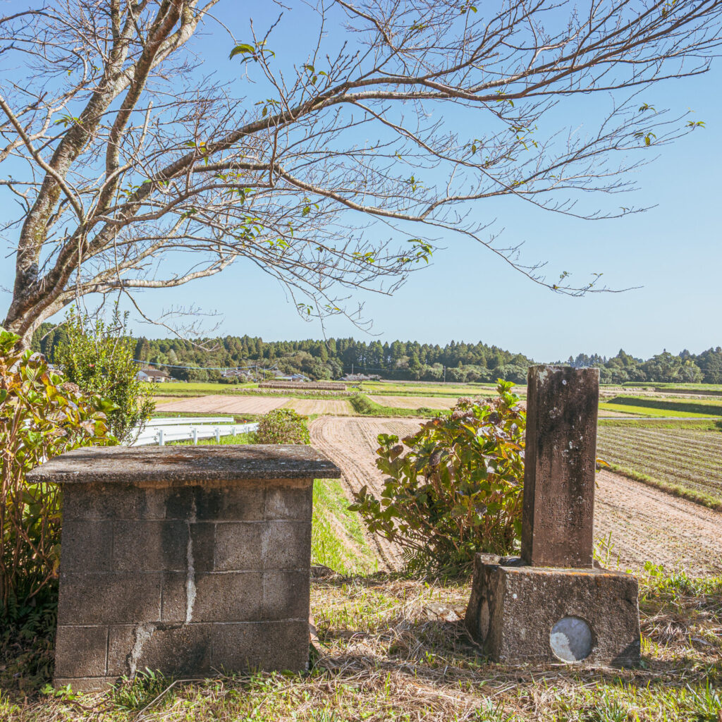 宮崎県小林市の芹川の田の神
