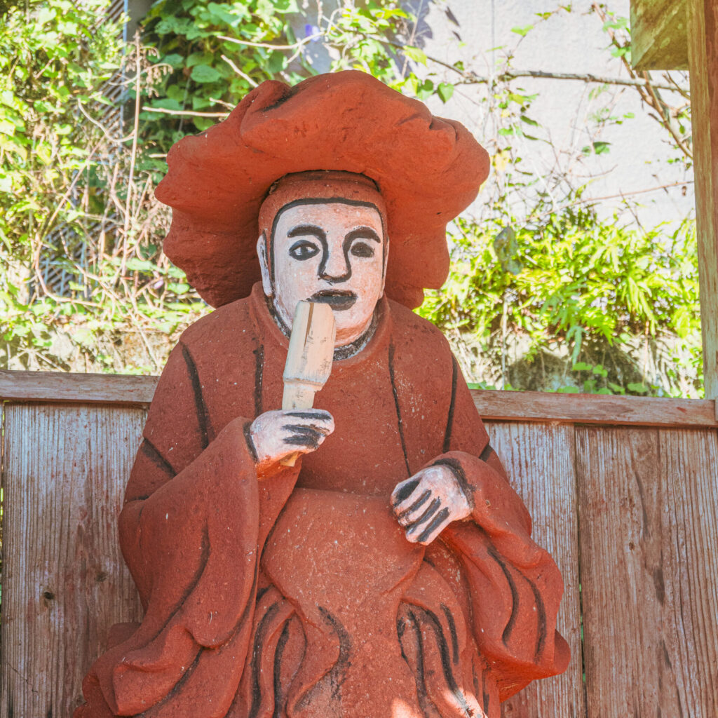 宮崎県小林市の仲間の田の神