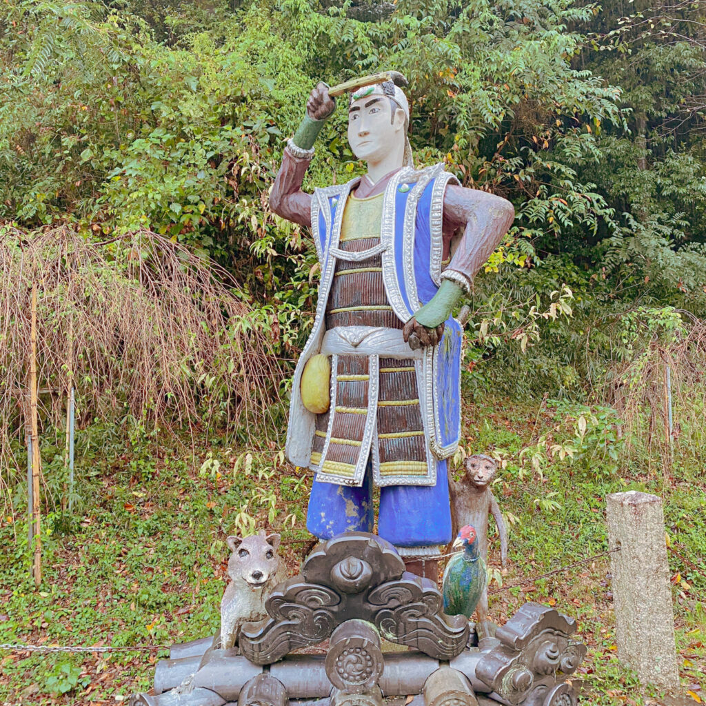 吉備津彦神社の桃太郎