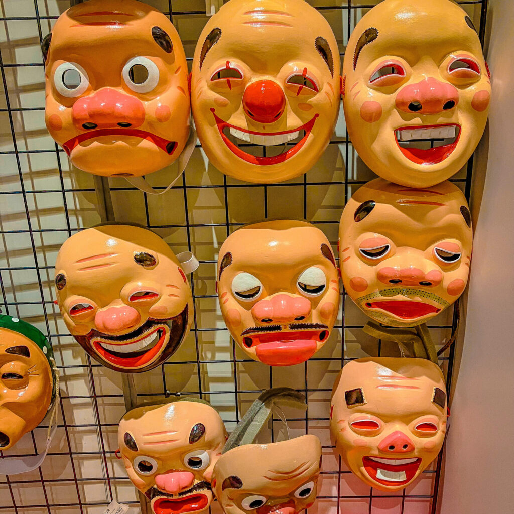 日向市のひょっとこ面