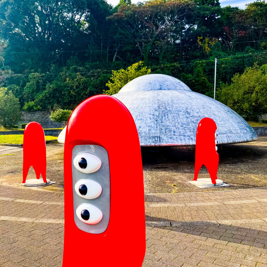 空港展望公園のオシロンとポルチコポピリン