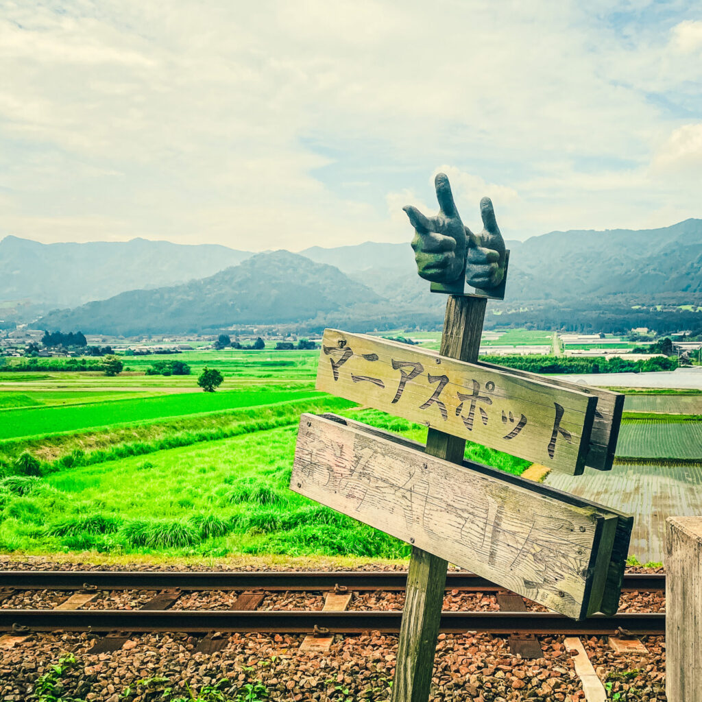 熊本県南阿蘇村のおみくじ小屋