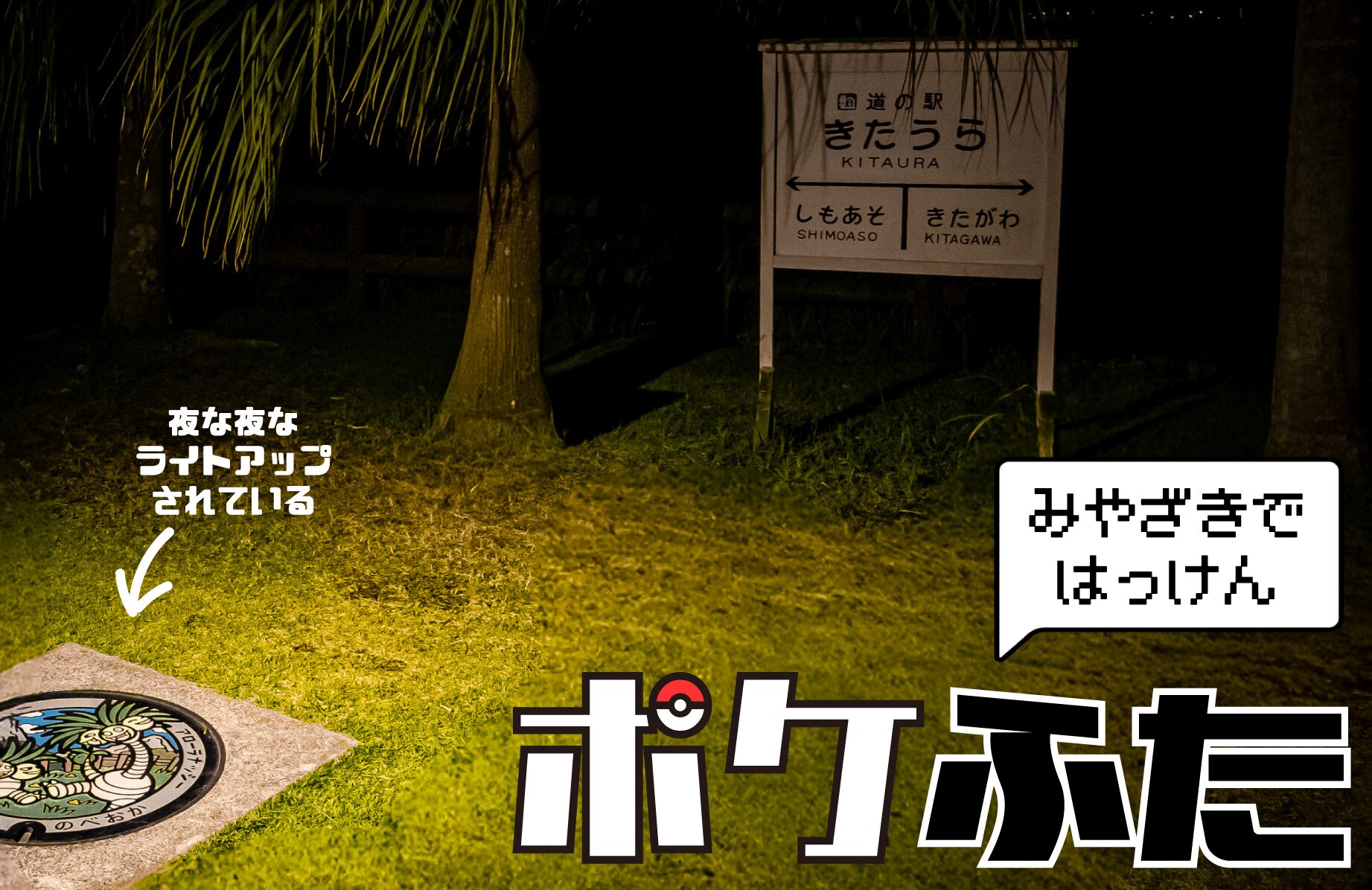 【マンホール】ポケふた in 宮崎【その2】