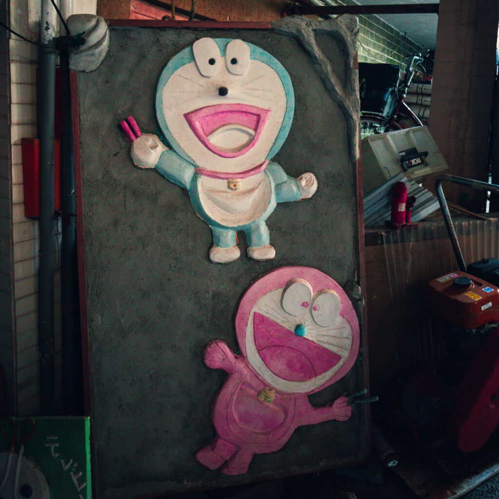 三浦鏝絵美術館のドラえもん