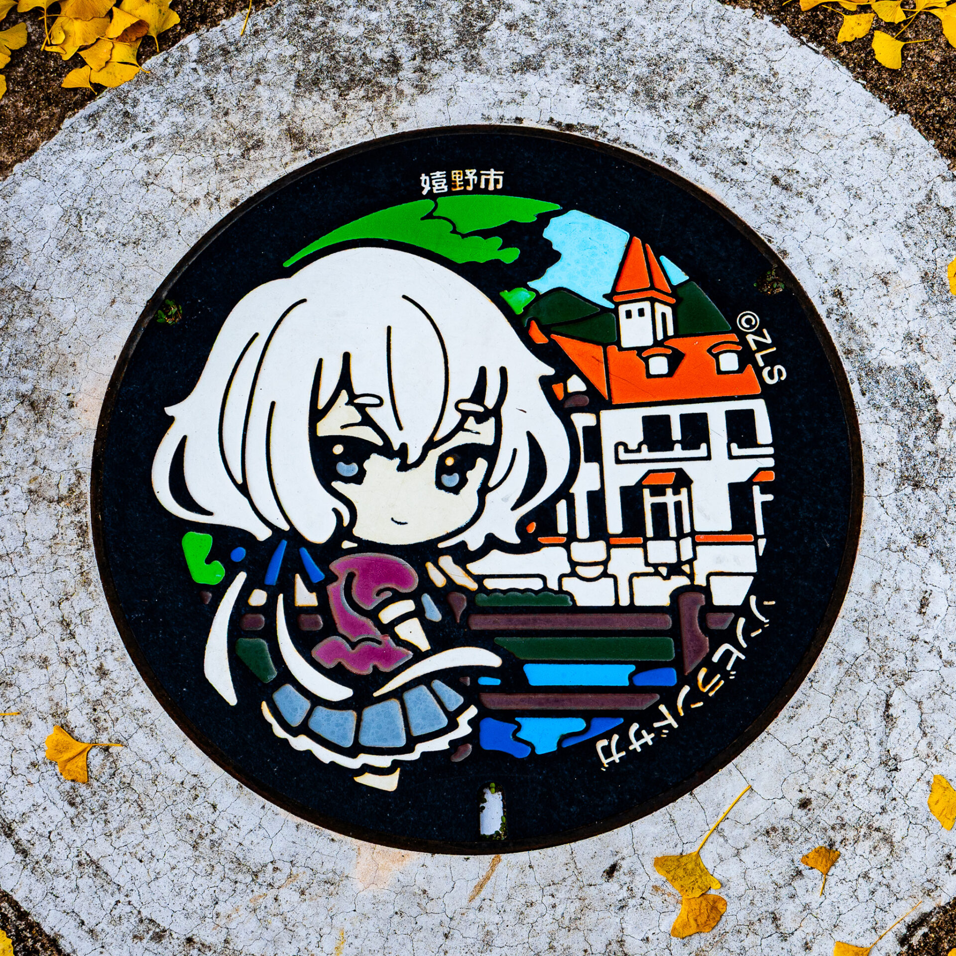 佐賀県嬉野市のマンホール