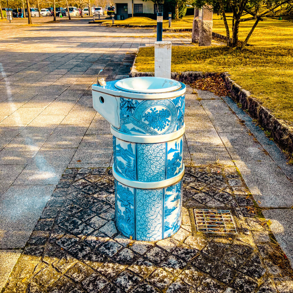 佐賀県有田町にある水飲み場