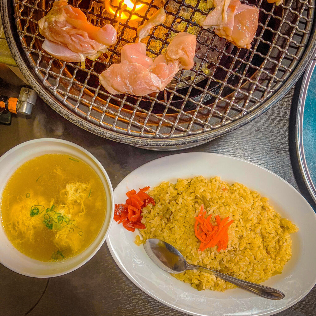 ドライブイン鳥の一番定食