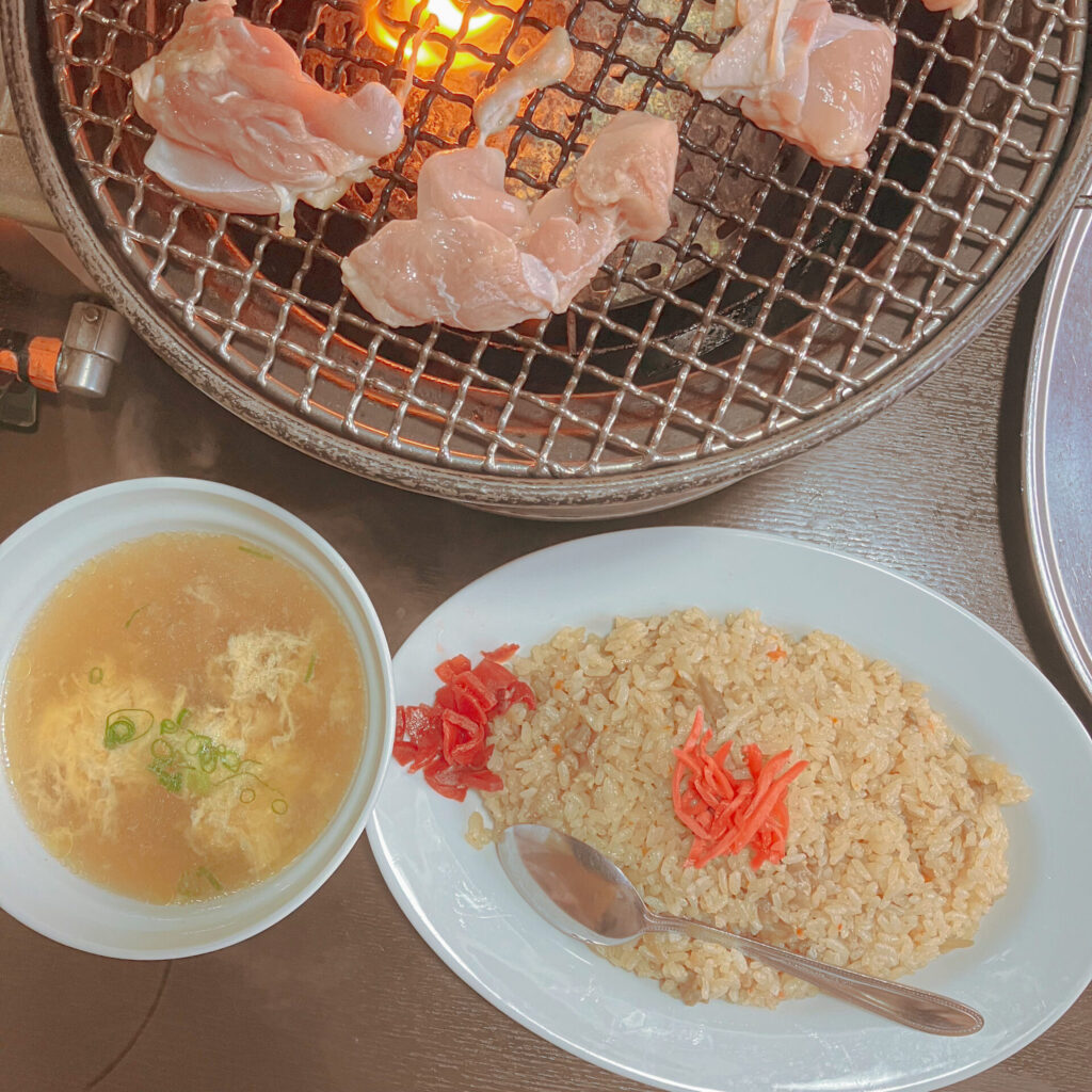 ドライブイン鳥の一番定食