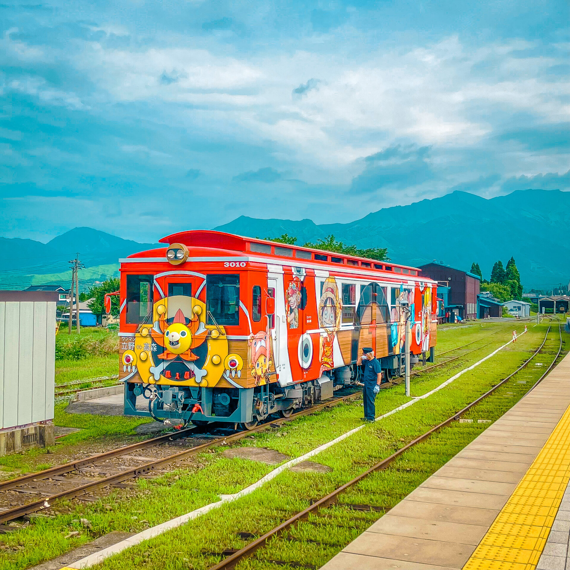 南阿蘇鉄道サニー号トレイン缶バッジ【No.385】 | ハイカラダイブ