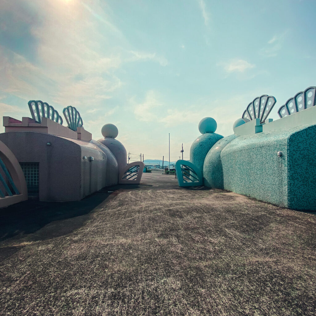 佐賀県小城市にあるムツゴロウのトイレ