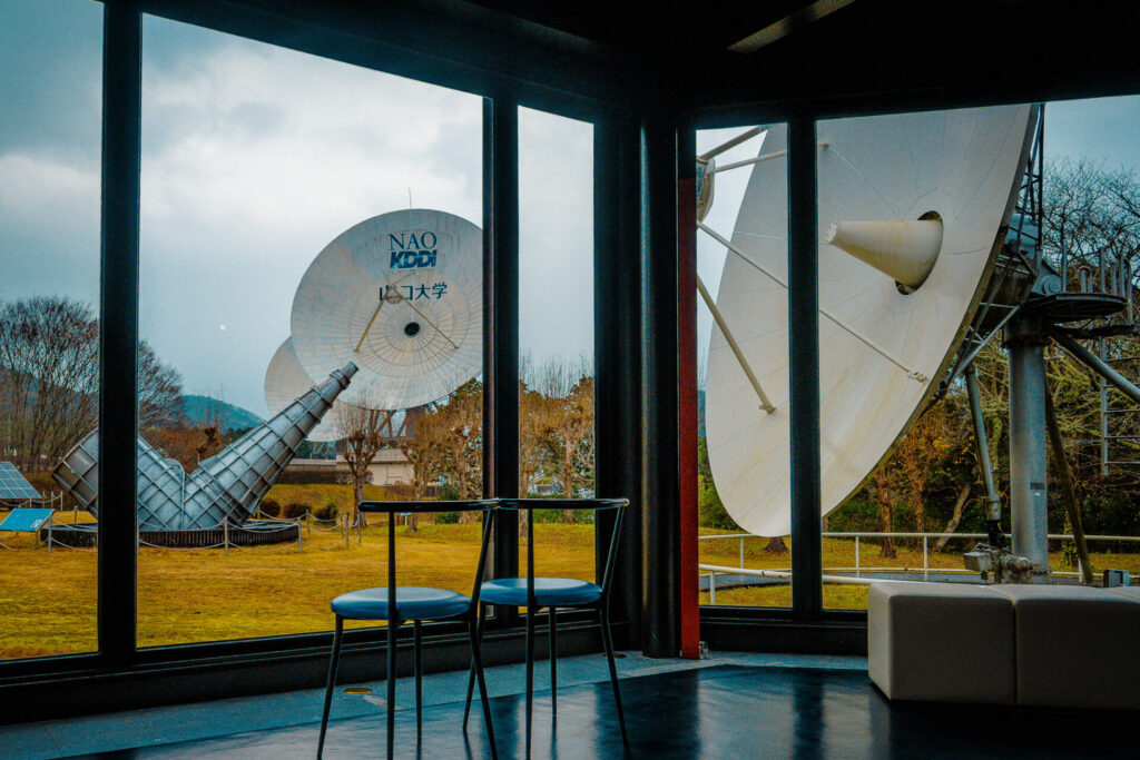 山口県山口市にあるパラボラ館
