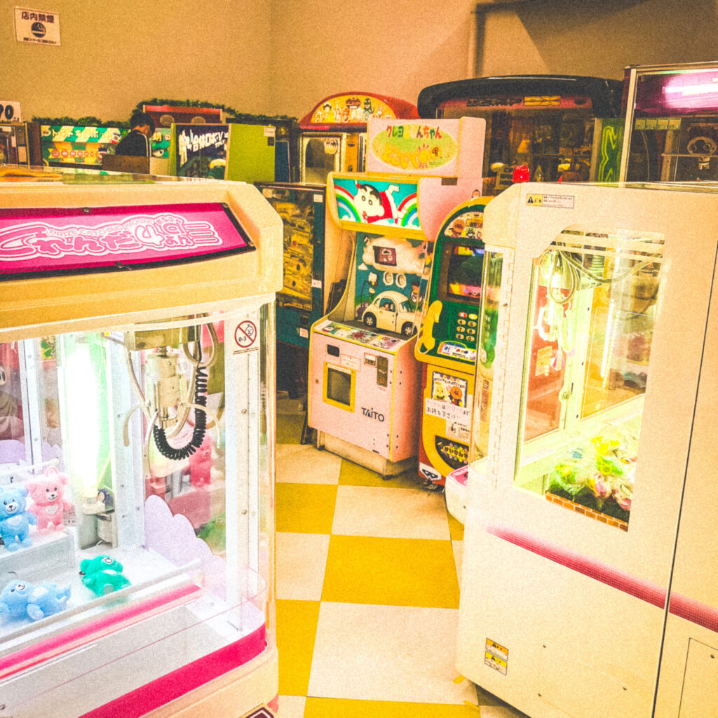 西肥シルバーボウルにあるゲームコーナー