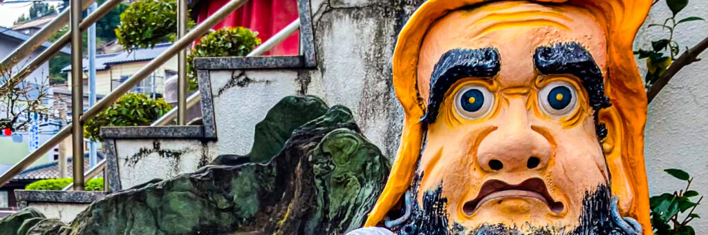 建昌禅寺にある達磨大師像