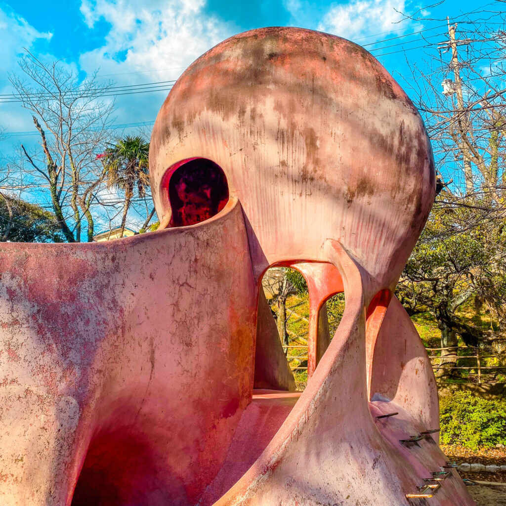 今光東公園のタコ遊具