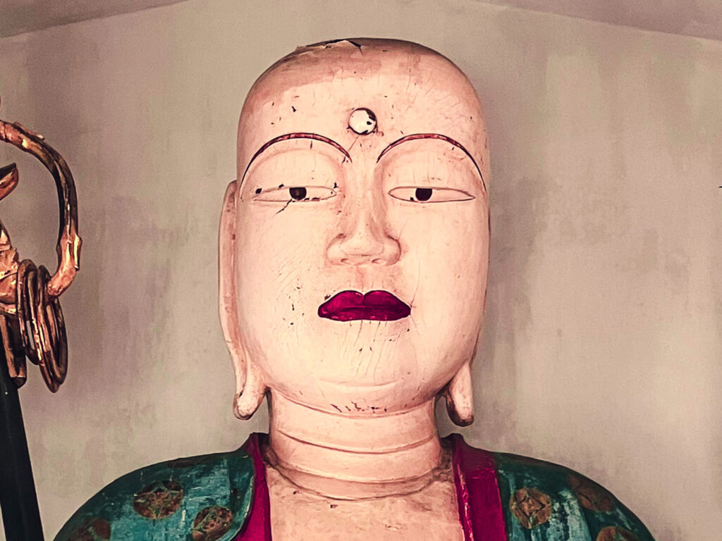 圓満寺の湯の大地蔵尊