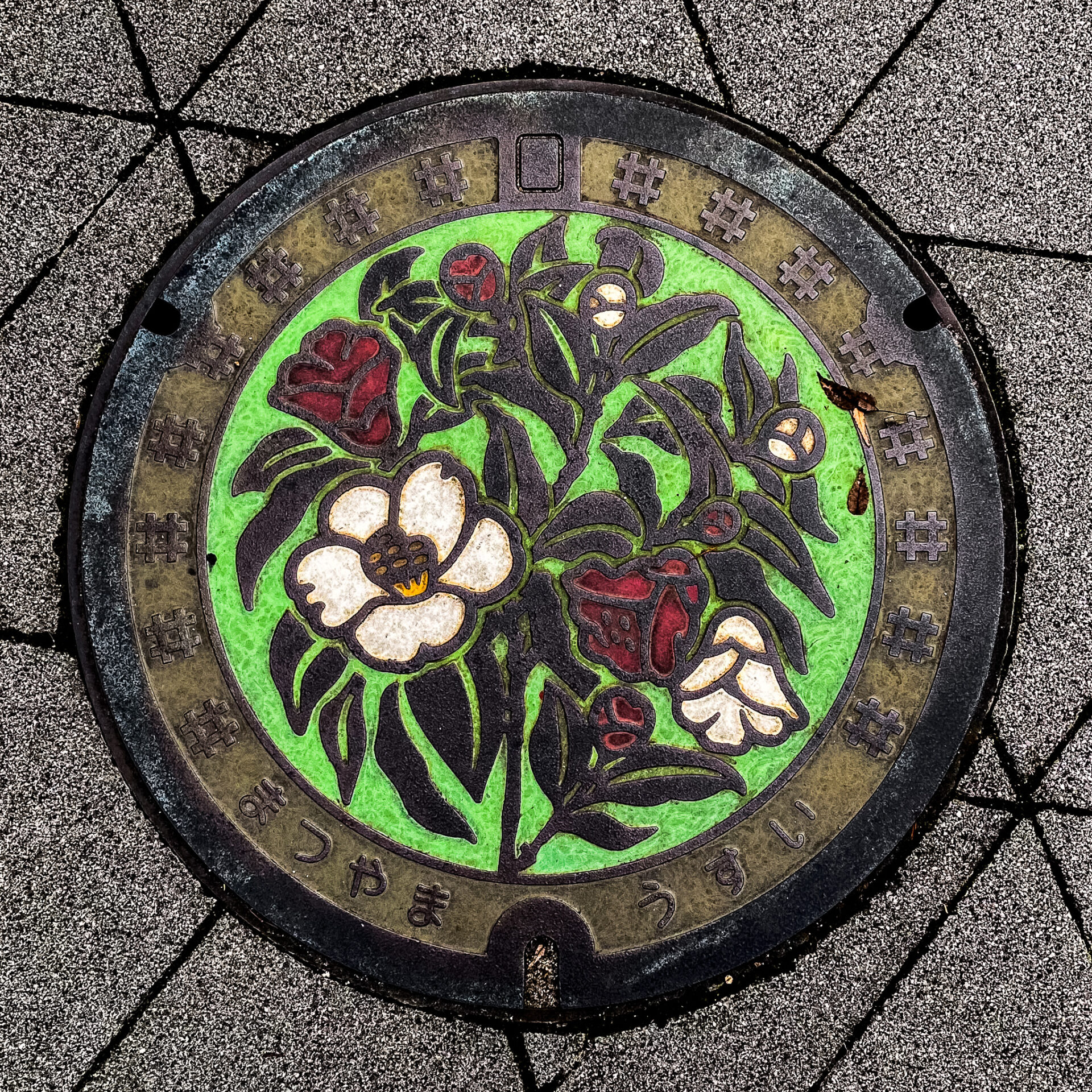 愛媛県松山市のマンホール