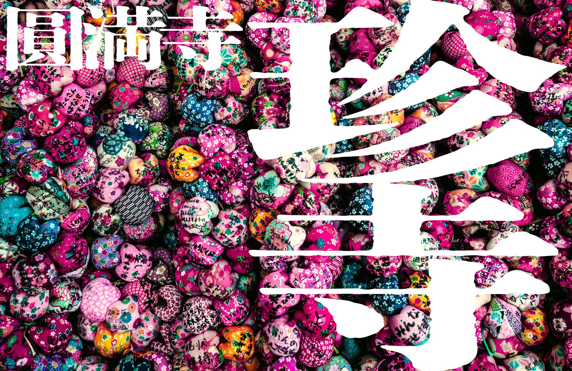 【珍寺】カラフルな玉と巨大な地蔵 圓満寺【愛媛県】