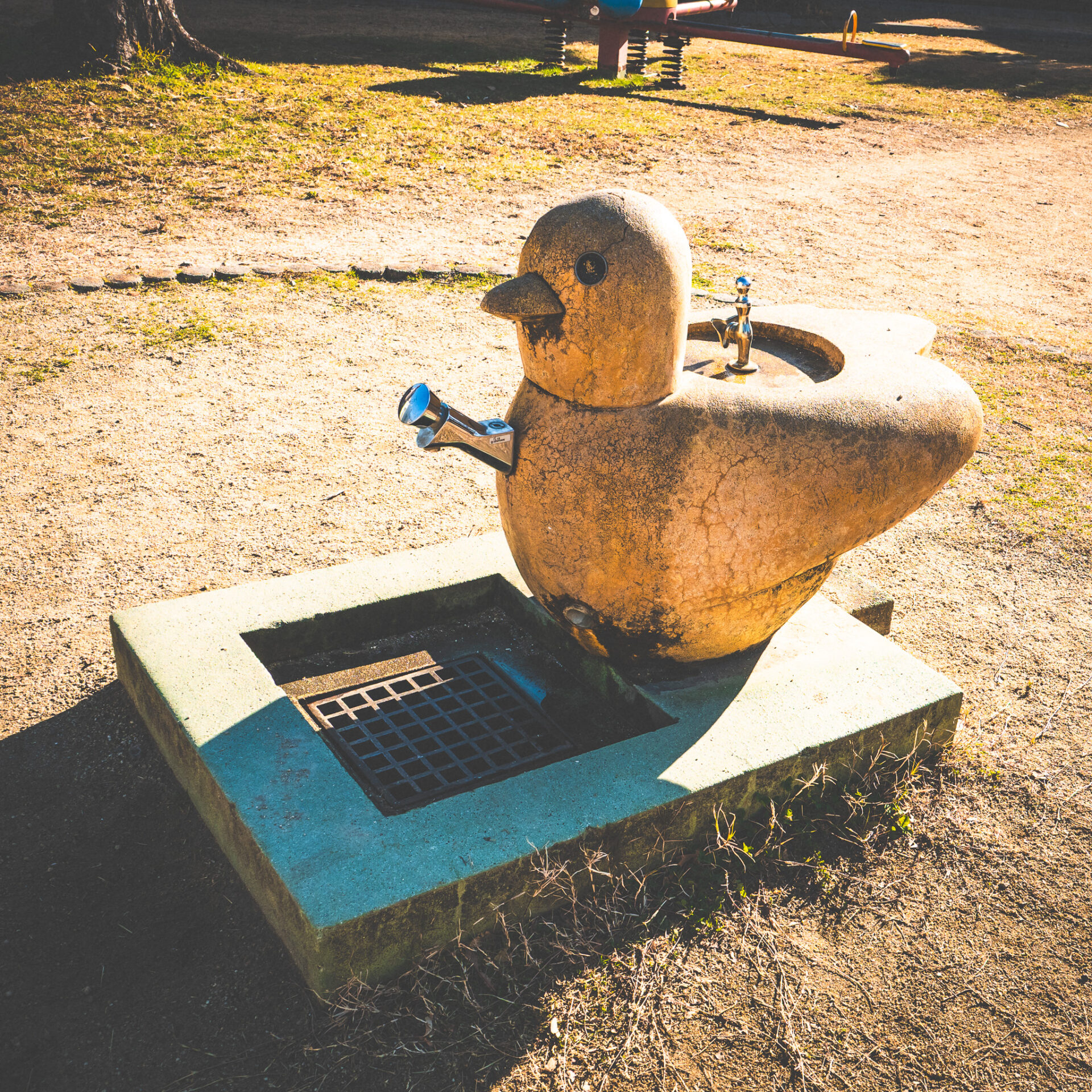 小栗公園の水飲み場