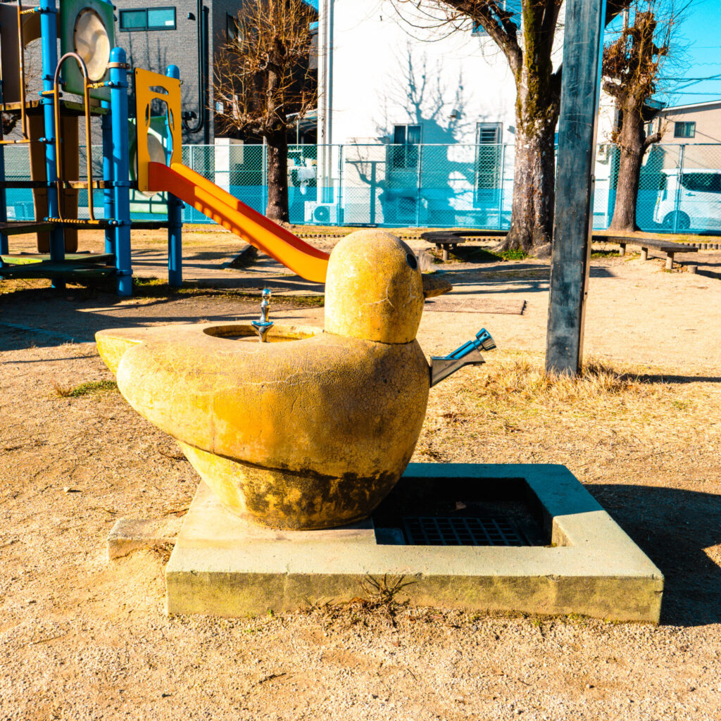小栗公園の水飲み場