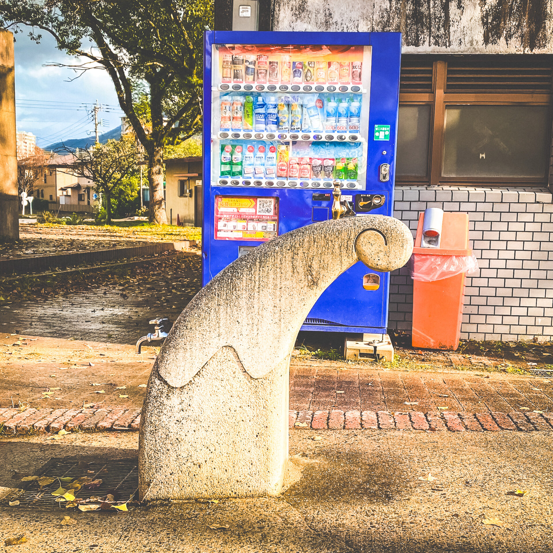 大池公園の水飲み場