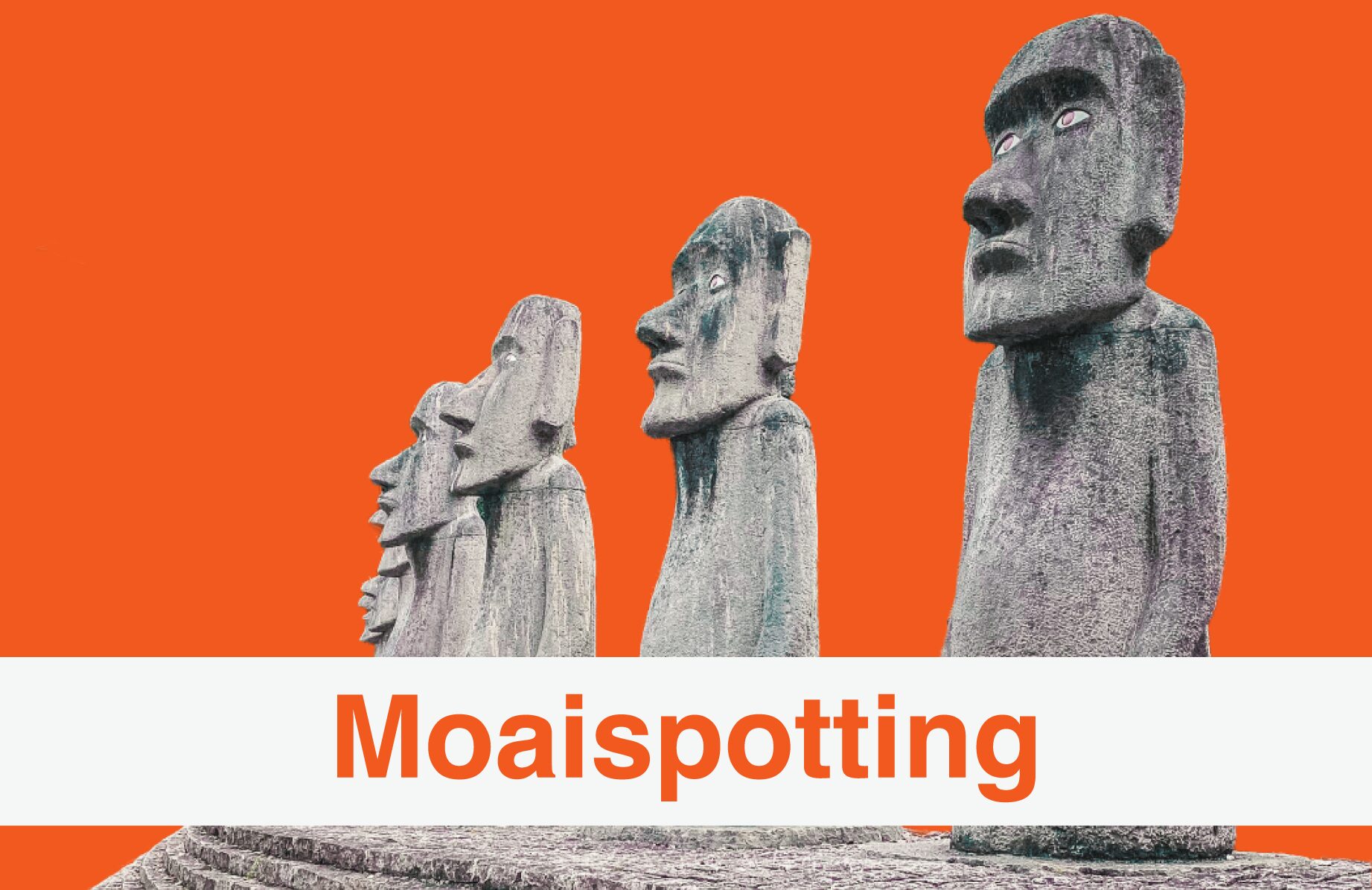 【いろんな場所の】Moaispotting【モアイたち】